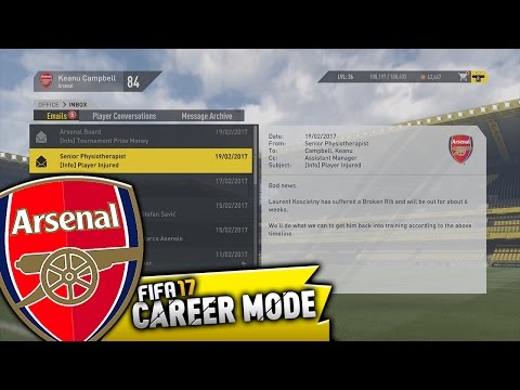 FIFA 17 ARSENAL CAREER MODE | BIGGEST INJURY UPSET!! | EP 11