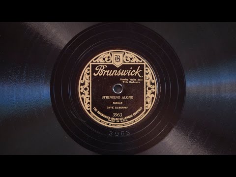 Stringing Along • Dave Rubinoff (Victrola Credenza)
