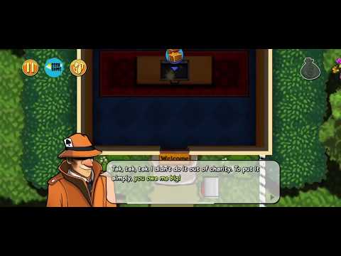 Robbery Bob: CHAPTER 1 - SUBURBS Level 1 , 100% . iOS/ Android Walkthrough