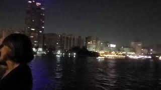 Night 🌙life on the Nile 😃😊..