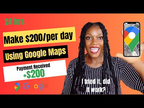 I tried to make $200/per day using Google maps + Easy ways to make money online