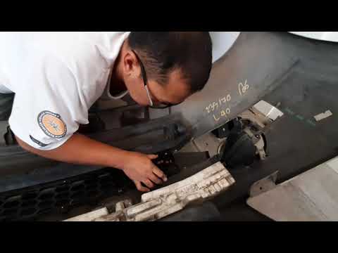 Remove Front Bumper & Replace Lower Grill Chevrolet Captiva C100 2011 (melepas bumper depan)