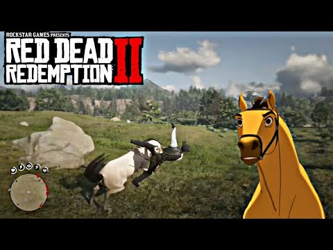 DOMANDO CAVALO SPIRIT KENTUCKY SADDLE BUTTERMILK GATEADO no Red Dead Redemption 2