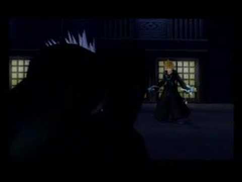 kingdom hearts 2: final mix+ riku vs. roxas cutscene