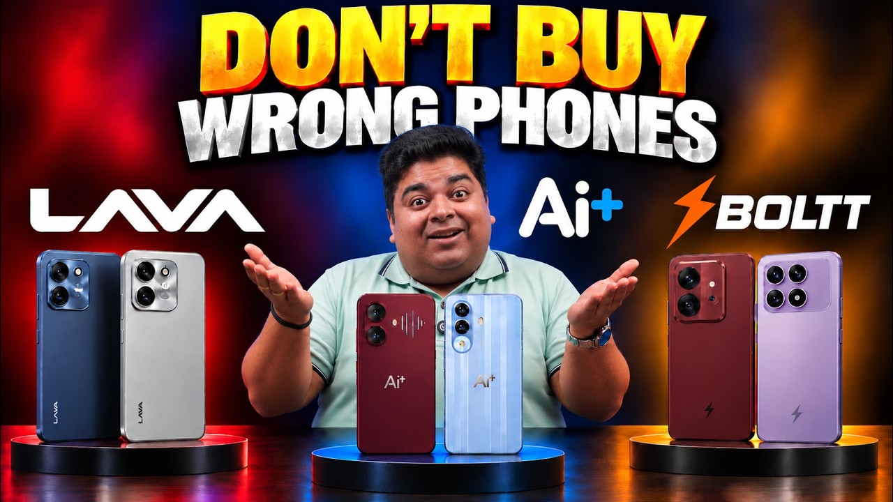 BEST & WORST LAVA, AI+ & BOLTT PHONES | BUY or AVOID? | PART-6