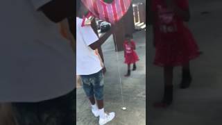 Dad Surprises Daughter with Valentine's Day Gifts
