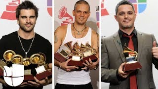 Los 5 nominados al Latin GRAMMY 2017 que han ganado más gramófonos en el pasado