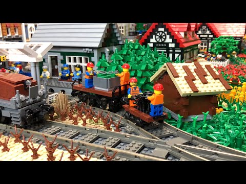 Geldfälscher-Zug und noch mehr Wagons | LEGO Zug Special