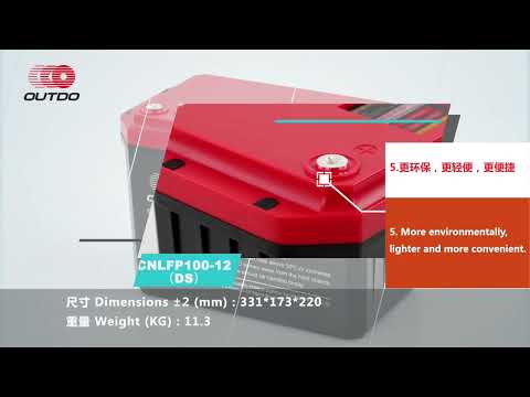 CNLFP100-12 (DS) Battery Presentation