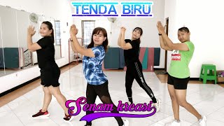 Download lagu Senam Kreasi Terbaru TENDA BIRU || Choreo Watik Primadona mp3