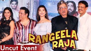 Rangeela Raja | Music Launch | Govinda | Shakti Kapoor | Pahlaj Nihalani | Uncut Event