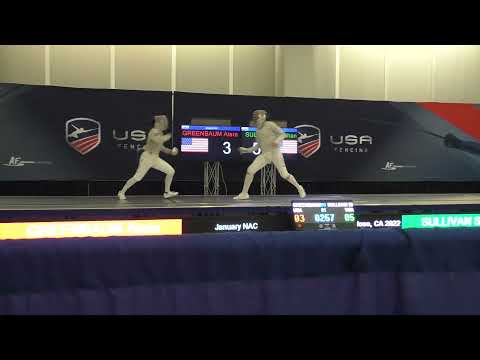 San Jose NAC JWS 2022 - GOLD - Atara Greenbaum v Siobahn Sullivan