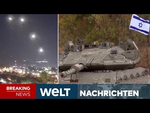 NAHOST-KRISE: Hisbollah feuert Raketen-Hagel auf Israel - Militär in Alarmbereitschaft| LIVESTREAM