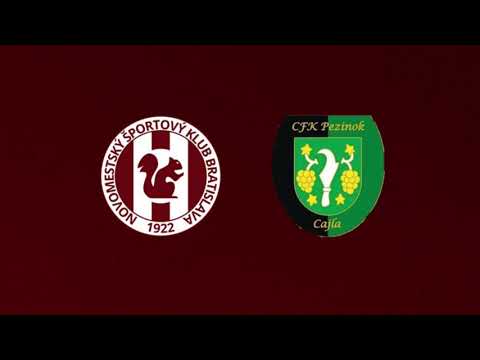NŠK 1922 Bratislava - CFK Pezinok Cajla 1:0