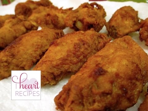 Waffle Fried Chicken | I Heart Recipes