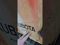 KH 1 D Kubota Excavator Restoration
