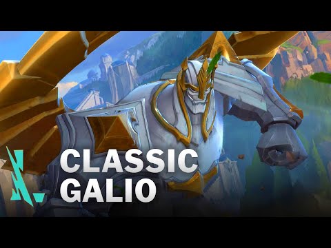 Classic Galio Wild Rift Skin Spotlight