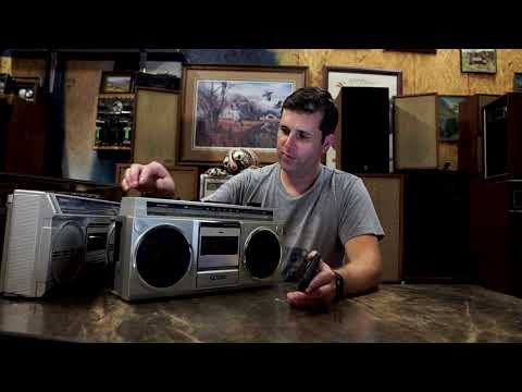 Using a Bluetooth Cassette Adapter to easily add Bluetooth to a Vintage Boombox