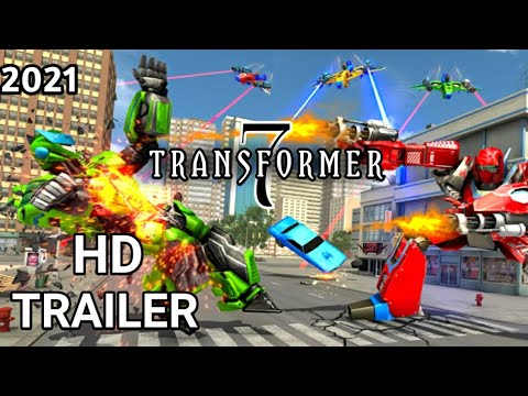 TRANSFORMER GAME TRAILER - DRONE ROBOT GAME (2021)