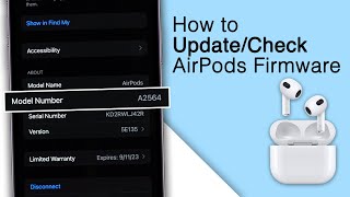 How to Check and Update Firmware of AirPods or AirPods Pro! [2023]