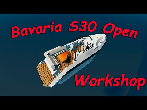 Stormworks (штормворкс) - Workshop trailer #3 - Bavaria S30 Open!