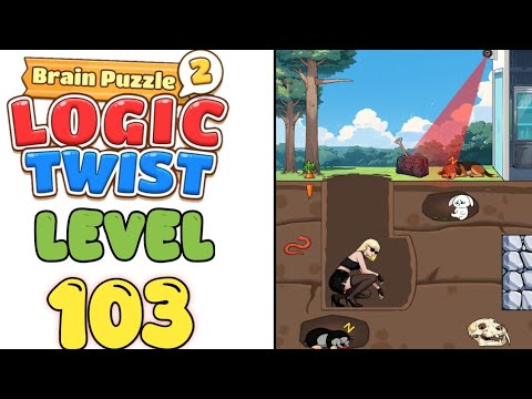 brain puzzle 2 logic twist level 103 Secret Infiltration 