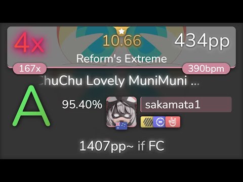 [10.66⭐] sakamata1 | MAXIMUM THE HORMONE - ChuChu Lovely [Reform's Extreme] +HDDTHR 95.40% {4❌}