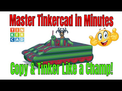 Copy & Tinker Like A Champ! Tinkercad Tips Proper Etiquette