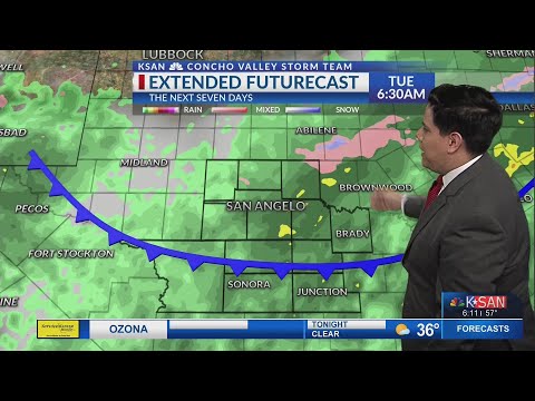 KSAN Storm Team 6pm forecast update - Monday December 9, 2019