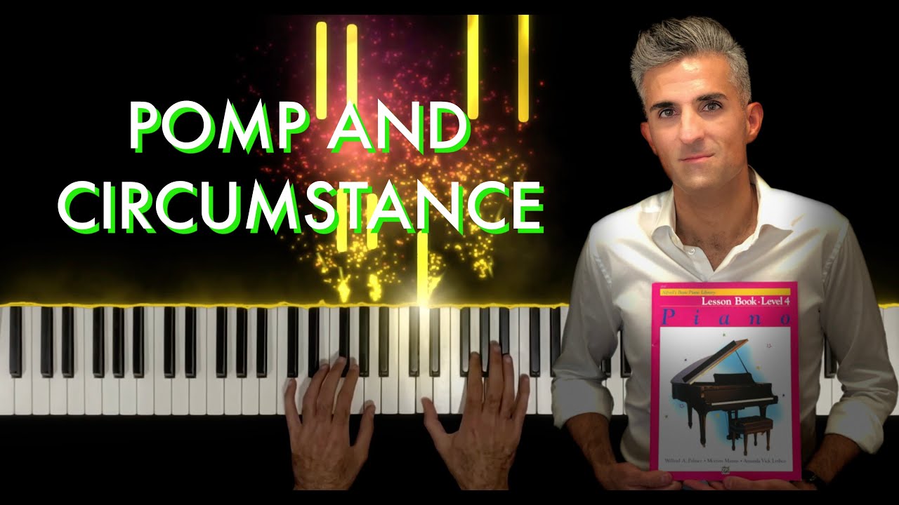 Alfred's Basic Piano Library Level 4 Lesson Book: Pomp and Circumstance Performance and Tutorial