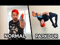 ALL NEW Parkour VS Normal People In Real Life