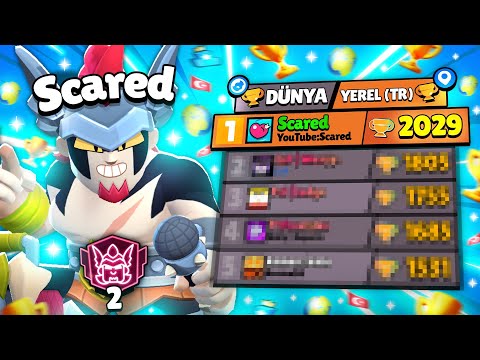 2000 KUPA DAMIAN İLE TR 1. Sİ OLDUM!🇹🇷🔥 Brawl Stars