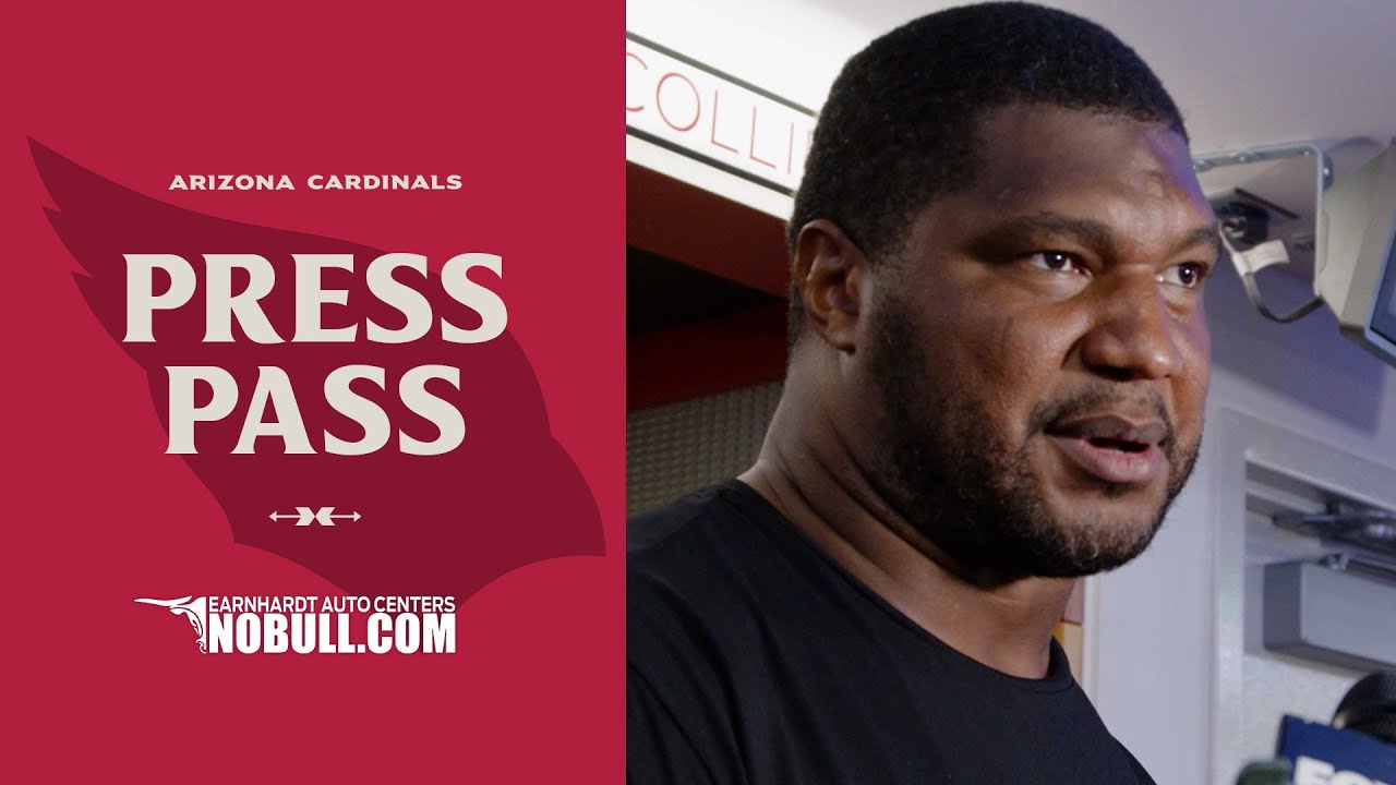 Calais Campbell and Paris Johnson Jr. Media Availability | Week 14 vs. Los Angeles Rams