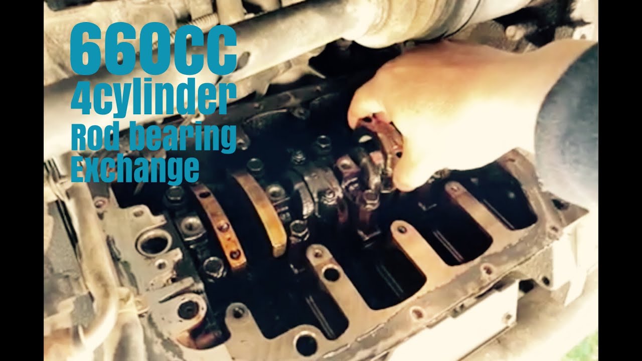 クランクシャフト交換その前に。　スバルサンバー660アンダーサイズメタルでもクリアランスが足りない時の裏ワザ？