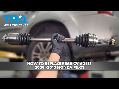 How to Replace Rear CV Axles 2009-2015 Honda Pilot