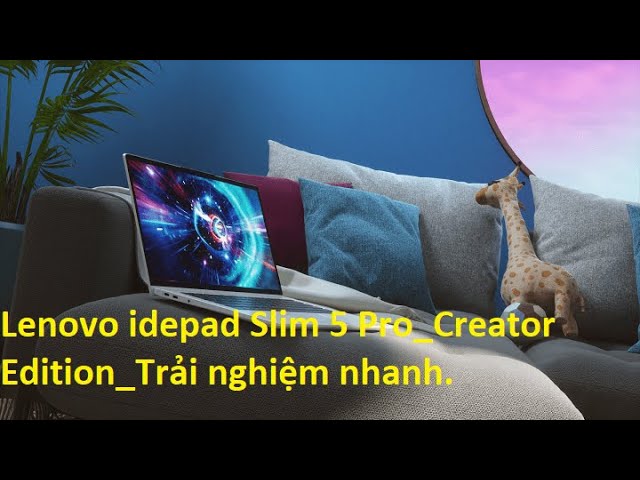 Laptop Lenovo Ideapad 5 Pro 16ACH6 82L50096VN (Ryzen7 5800H/ 16Gb/ 512Gb SSD/ 16” WQXGA / GTX 1650 4G/ Win11/ Storm Grey/ 2 Yrs)