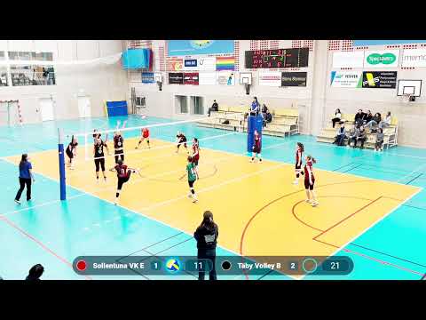 Div 3: Sollentuna VK E – Täby Volley B