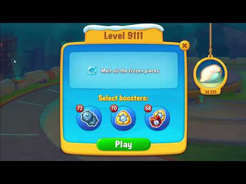 FISHDOM:  Level 9111 ~ 9112 First tries No boosters.