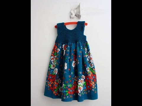HANDMADE BABY DRESS PATTERN-rochita cu platca crosetata-pas cu pas