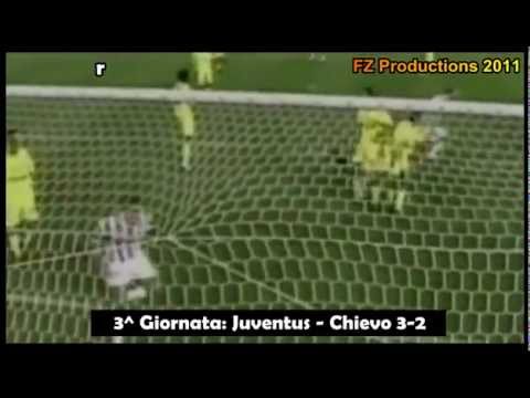 Road to Scudetto - 2001/2002 - Tutti i gol della Juventus (girone di andata)