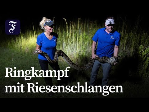 Unterwegs als Schlangenjägerin