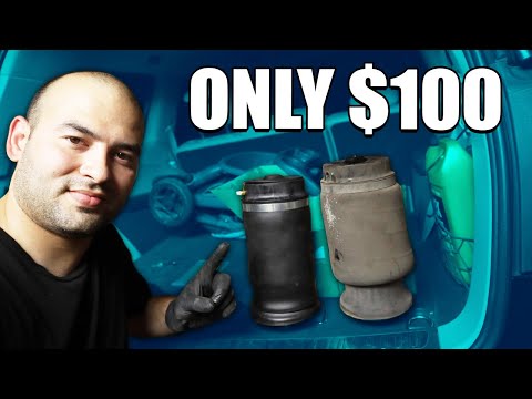 How I Fix The Air Suspension On My Mercedes Under $100