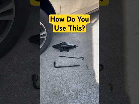How to Use the Spare Wheel Emergency Kit #tips #car #mechanic #automobile