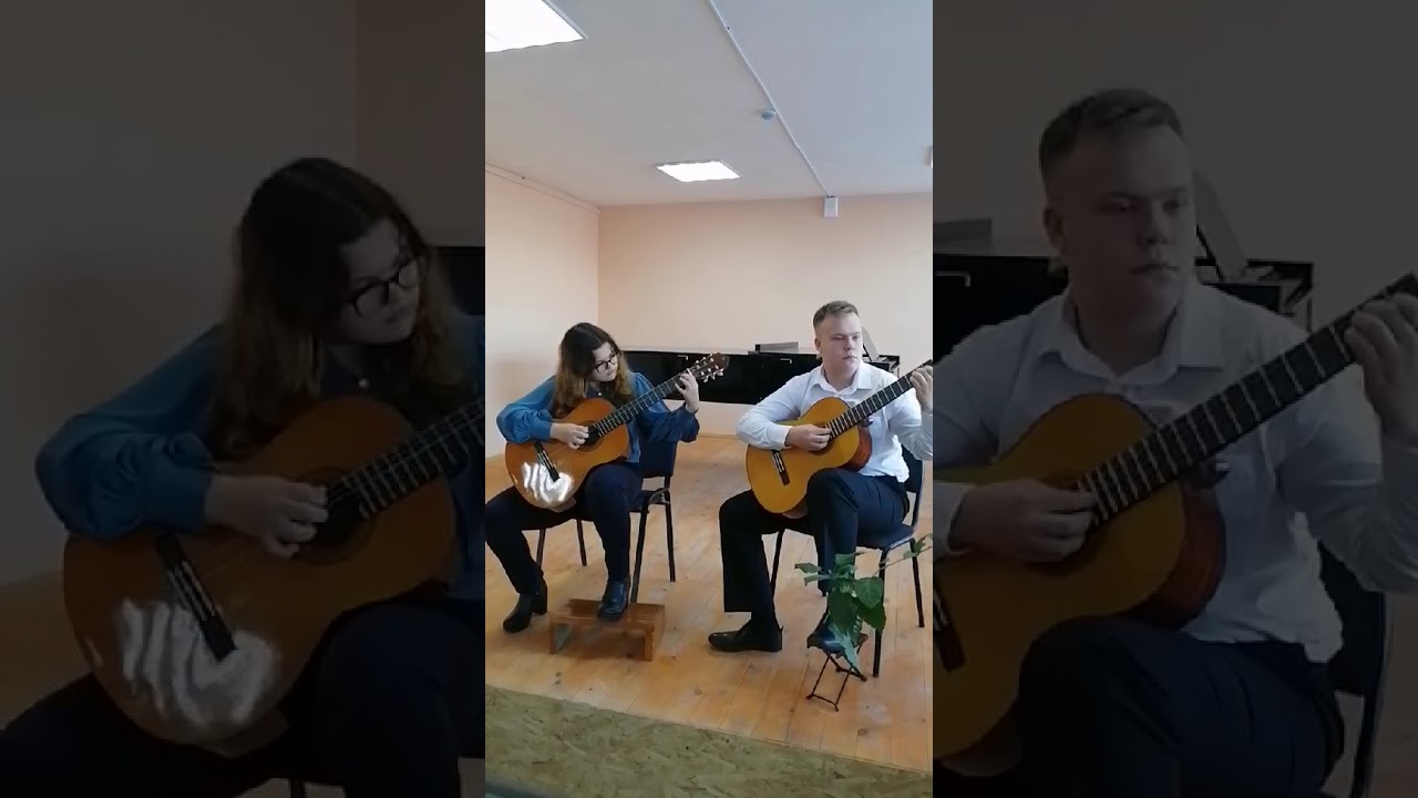 21. Дуэт гитаристов - «У камина»