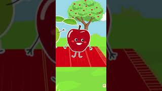 Pomme de reinette et pomme d&#39;api 🍎🍏🎶 | Comptines et chansons par Les Mômeries