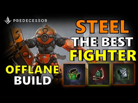 STEEL IS THE STRONGEST FIGHTER! (Predecessor Offlane Gameplay)