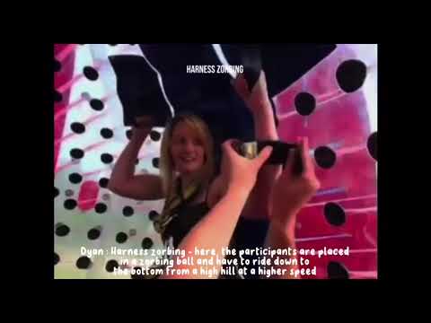 The World Of Sport | Zorbing | Weird Sport | Dyan & Nadhirah