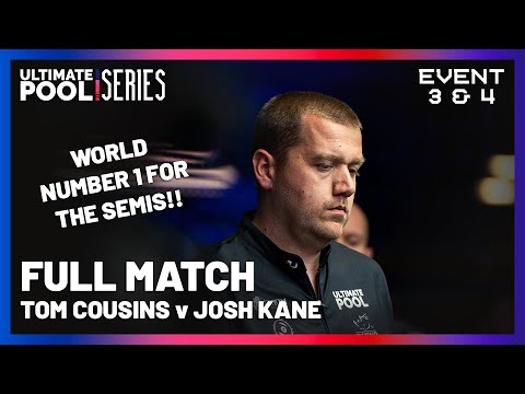 MUST WATCH MATCH - WORLD No 1| Tom Cousins vs Josh Kane | Quarter Final | Pro Series Event 3 2025