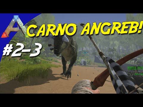 ARK Survival Evolved Dansk Sæson 2 - Ep. 3 - CARNO ANGREB!