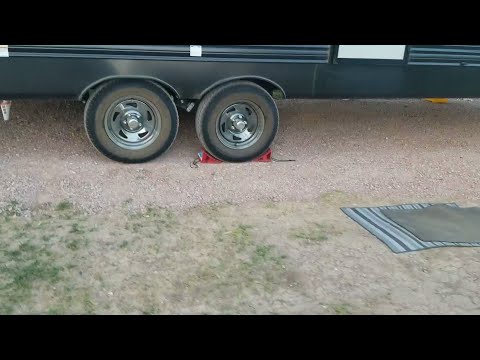 How NOT to Chock wheels on RV trailer | 100k rig gone